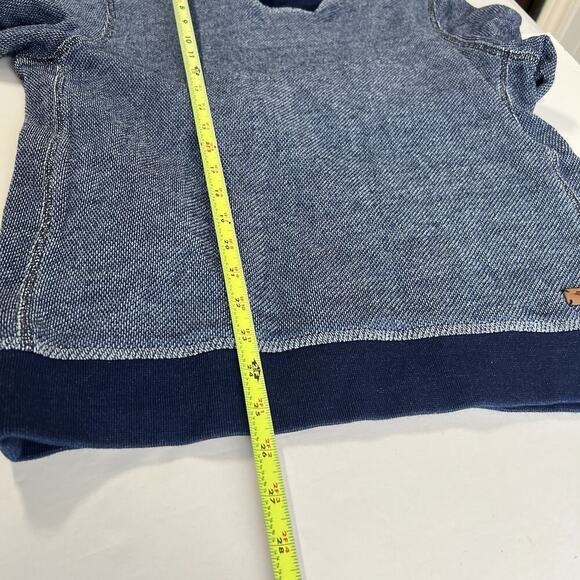 Tommy Bahama Mens Medium Agave Azul Blue Casual Pullover Sweater Shawl Neck - Picture 11 of 11